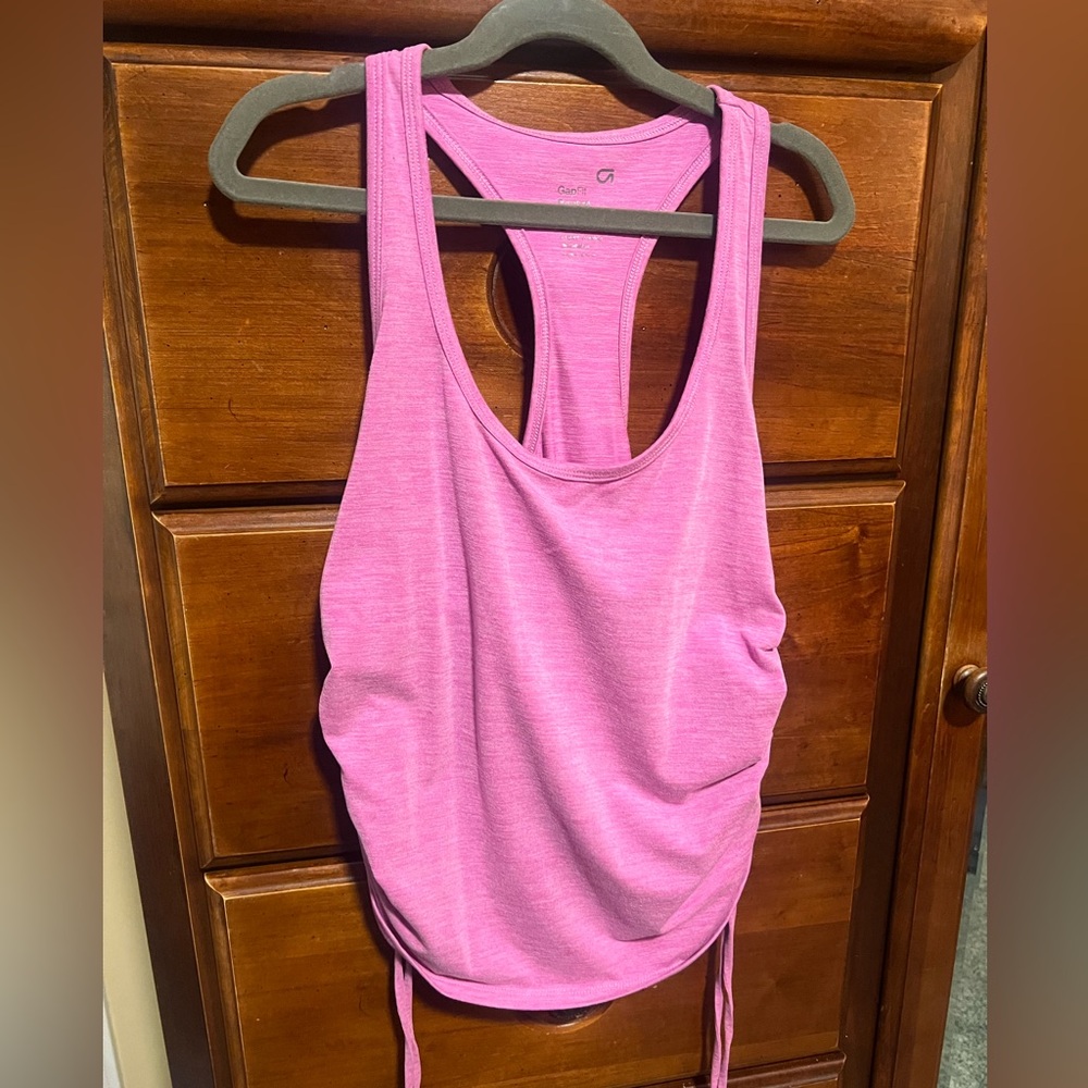 GAP Fuchsia Racerback Tank Top